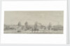 Greenwich Hospital from Blackwall reach, May 1871 by Auguste Ballin