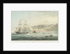 The Island of Madeira with the Brig Comet Thomas Ormston Master entering the Bay of Funchal by William John Huggins