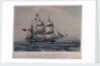 This print of the Raymond Hugh Mckay Commander. The first vessel direct from China to Hull is published commemorative of her arrival on the 14th October 1843 by J. Ward
