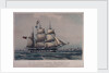 This print of the Raymond Hugh Mckay Commander. The first vessel direct from China to Hull is published commemorative of her arrival on the 14th October 1843 by J. Ward