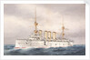 HMS 'Powerful', 1st Class cruiser launched 1895 by W. Mackenzie Thomson