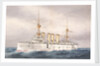 HMS 'Powerful', 1st Class cruiser launched 1895 by W. Mackenzie Thomson