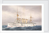 HMS 'Powerful', 1st Class cruiser launched 1895 by W. Mackenzie Thomson