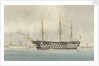 HMS 'Victory' on which Nelson died. Portsmouth by W. Mackenzie Thomson