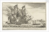 The Brittannia a first Rate carrying 100 Guns and 780 Men with a view of Woolwich where she was built by unknown