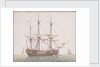 French frigate ab 1780 by O. L. M.