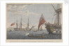 Transfer of Bonaparte from the HMS 'Bellerophon' (1786) to the HMS 'Northumberland' (1798) August 8, 1815 by Baugean