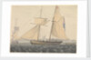 HM schooner 'Hornet' 4 guns by John Thomas Serres