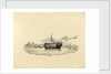 HMS 'Grampus' as a hulk by W. Porden Kay