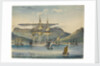 HMS 'Jupiter' (1813) at Table Bay, as a troop ship by J.F. W.