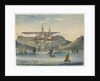 HMS 'Jupiter' (1813) at Table Bay, as a troop ship by J.F. W.