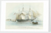 H.M.S. 'Inconstant' lying off Plymouth Dock Yard by Anonymous