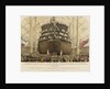 Launch of HMS 'Royal Albert' screw steamer, 131 guns, at Woolwich, 13 May 1854 by Read & Co