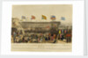 Launch of HMS Royal Albert screw steamer, 131 guns, at Woolwich, 13 May 1854 by Read & Co