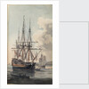 View of His Majesty's ship Inflexible by Edward Pelham Brenton