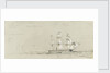 HMS 'Edinburgh', 14 March 1854 by Oswald Walter Brierly