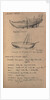 Sketch of an Arab rowing boat with a boom by R.J. Clutterbuck