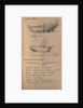 Sketch of an Arab rowing boat with a boom by R.J. Clutterbuck