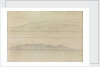 Sketch of a distant view of part of the Sierra Nevada and Cape Degatta by John Brett