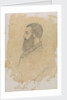 Portrait sketch of bearded man, inscribed 'Brinsley Norton' by John Brett