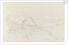 Rough sketch of a distant view of Ventnor, 18 February  1866 by John Brett