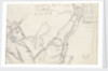 Sketch of a boy, Pat, reclining, reading with his feet up by John Brett
