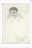 Unfinished portrait of a woman by John Brett
