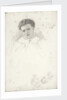 Unfinished portrait of a woman by John Brett