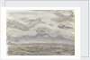 Seascape with cloudy sky by John Brett