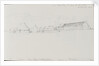 Sketch of a porter in uniform with a flat peaked cap by John Brett