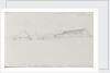 Sketch of a porter in uniform with a flat peaked cap by John Brett