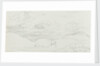 Sketch of clouds, with notes, inscribed 'Clouds over Canarvon' (on reverse) by John Brett