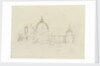 Slight sketch of Santa Maria della Salute and the Dogana, Venice by Nelson Dawson