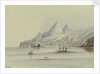 View of Madeira showing HMS 'Tribune' 1856 by Harry Edmund Edgell