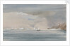 Icebergs off Cape Horn 1856 and showing HMS 'Tribune' by Harry Edmund Edgell
