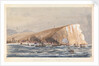 Sea attack on a coastal town by Harry Edmund Edgell