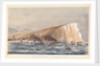 Sea attack on a coastal town by Harry Edmund Edgell