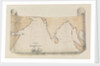 Illustrated map of the track of the 'Retribution' by Harry Edmund Edgell