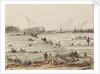 Fox hunting, Magellan Straits by Harry Edmund Edgell