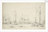 The Yachts and Ships at anchor near Sheerness by Willem van de Velde
