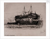 Prison Ship 'York' in Portsmouth Harbour by Edward William Cooke