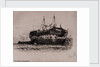 Prison Ship 'York' in Portsmouth Harbour by Edward William Cooke