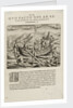 Willem Barents' voyage, May 1597. Rebuilding and strengthening the boat by Johannus Theodorus de Bry