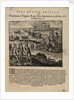 ‘Captain Argall takes Pocahontas the daughter of King Powhatan on board his ship’ by Johannus Theodorus de Bry