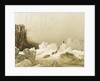 Sledging over Hummocky Ice, April 1853 by S. Gurney