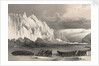 Division of sledges passing Cape Lady Franklin; extraordinary masses of ice pressed against the north shore of Bathurst Land by William Walter May