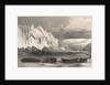 Division of sledges passing Cape Lady Franklin; extraordinary masses of ice pressed against the north shore of Bathurst Land by William Walter May