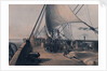 Forward deck cleared for the final attempt at grappling - 11 August 1865 by R. Dudley