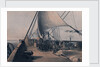 Forward deck cleared for the final attempt at grappling - 11 August 1865 by R. Dudley