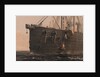 Launching buoy on August 8th in lat 51o 25'30'' long 38o 56' (marking spot where cable had been grappled) by R. Dudley